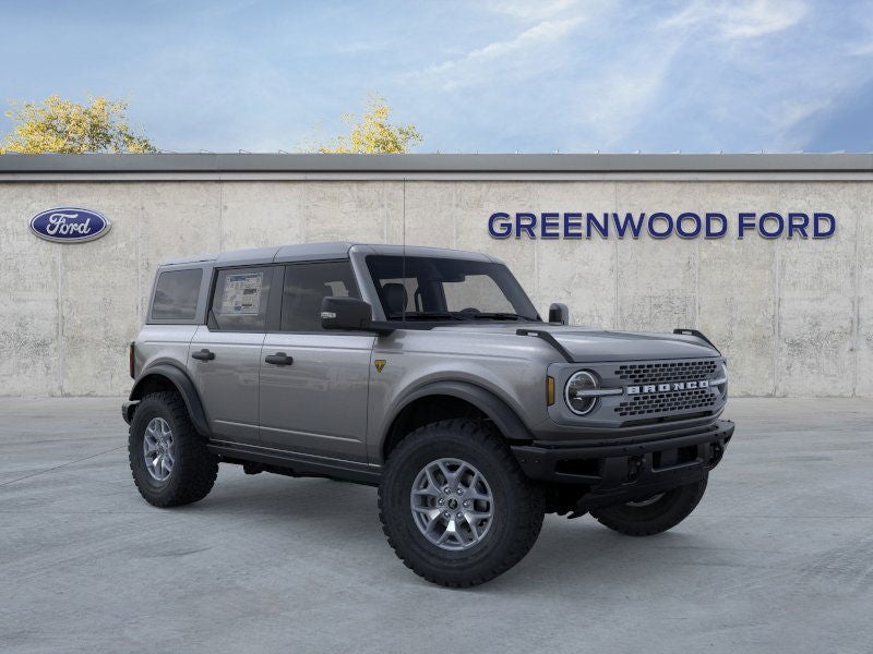 2025 Ford Bronco Badlands in Carbonized Gray Metallic — front three-quarter view