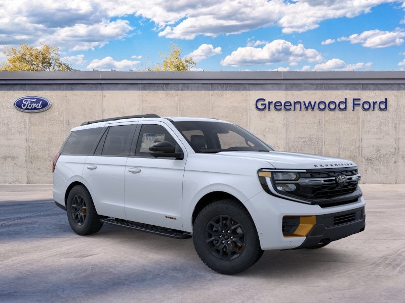2026 Ford Expedition Tremor in Space Silver Metallic — front three-quarter view