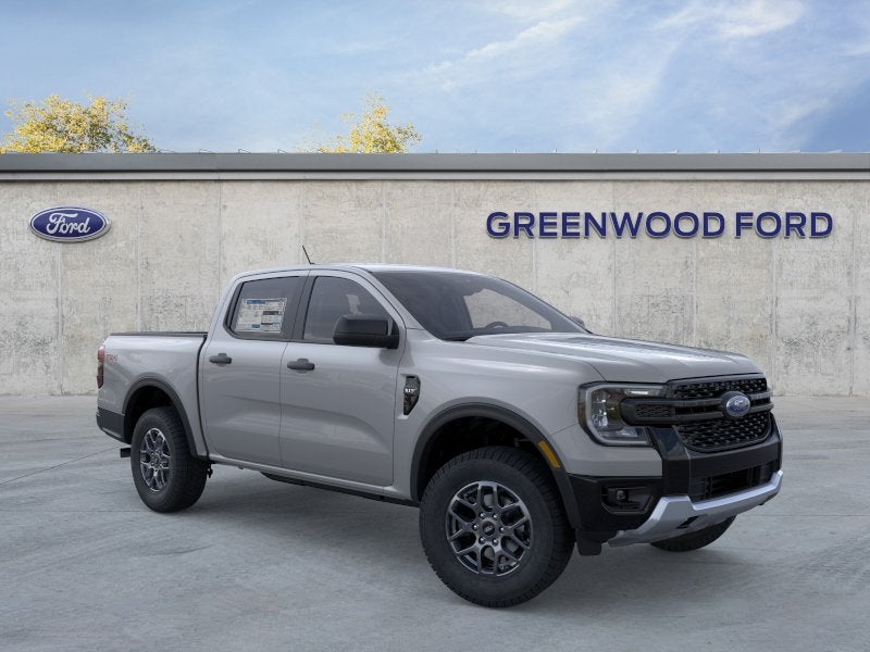 2026 Ford Ranger XLT in Avalanche — front three-quarter view