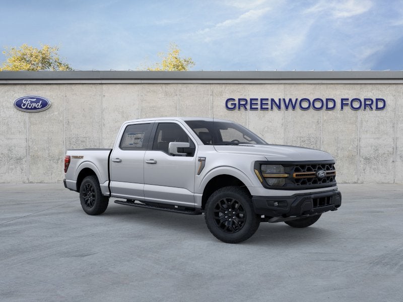 2026 Ford F-150 Tremor in Iconic Silver Metallic — front three-quarter view
