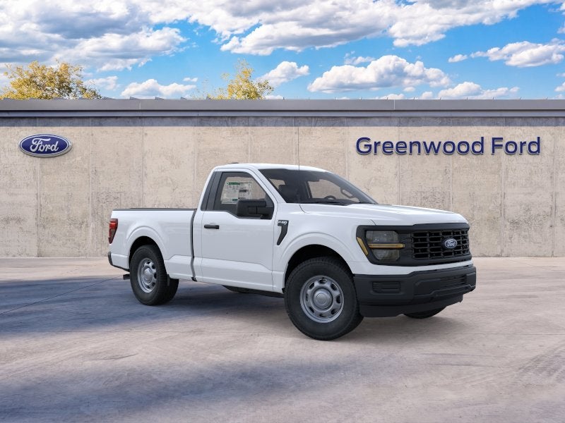 2026 Ford F-150 XL in Oxford White — front three-quarter view