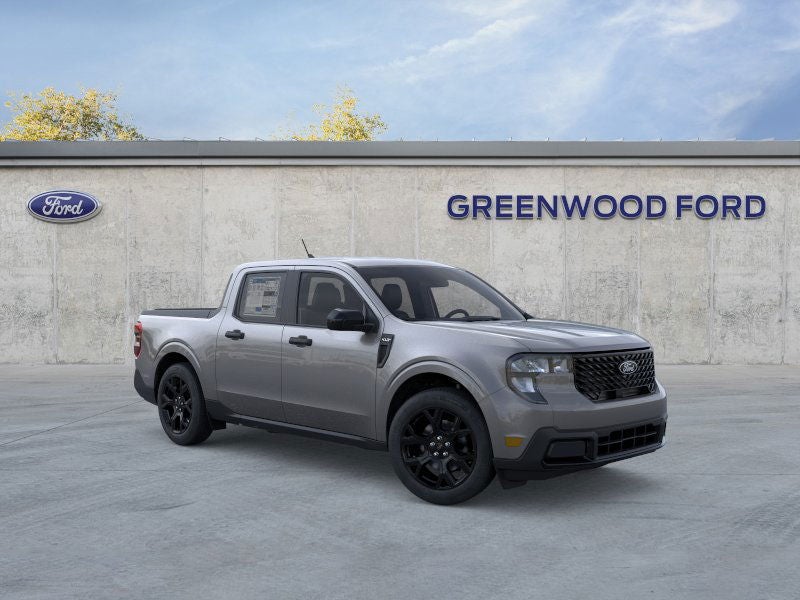 2025 Ford Maverick XLT in Carbonized Gray Metallic — front three-quarter view