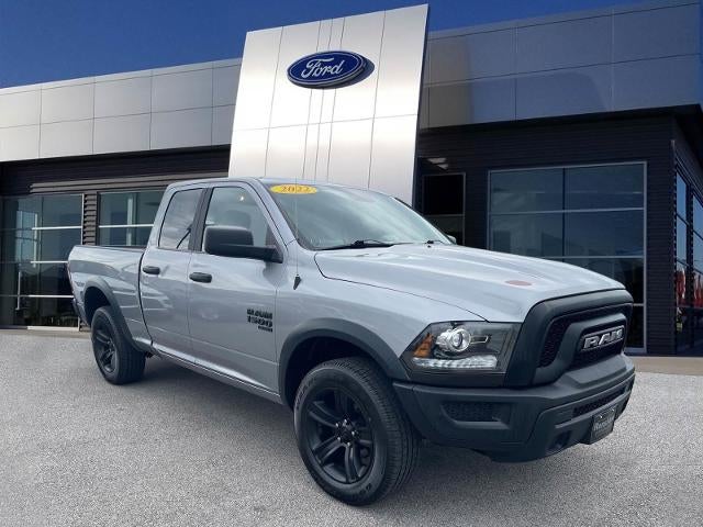 2022 RAM 1500 Classic SLT in Billet Silver Metallic — front three-quarter view