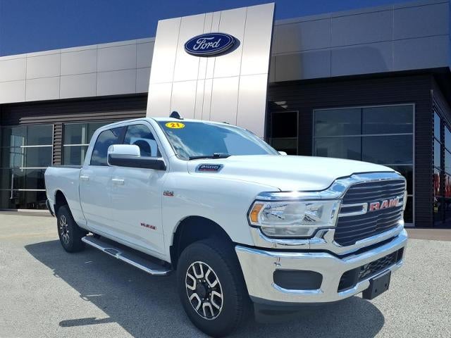 2021 RAM 2500 Big Horn in Bright White Clearcoat — front three-quarter view